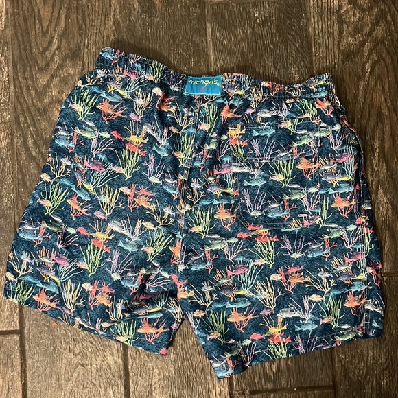Men's School of Fish Swim Trunks - Picture 5 of 7